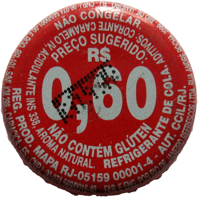 refrigerante de cola R$ 0,60, Rio de Janeiro Refrescos LTDA